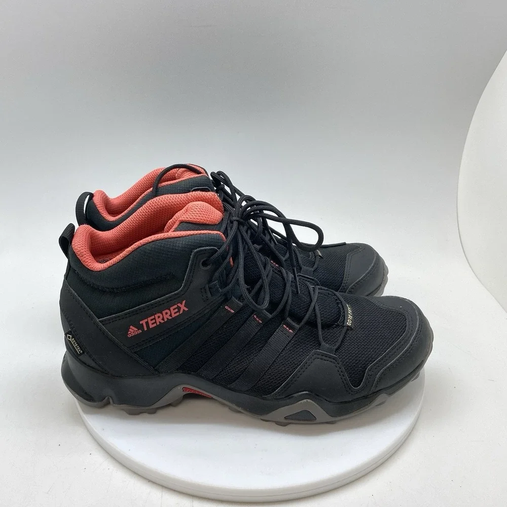 Adidas Shoes Womens 9 Terrex Mid GTX AX2R BB4620 Black Hiking Walking Boots